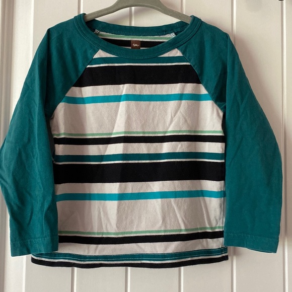 Tea Collection Striped Tee size 2T - Picture 1 of 3